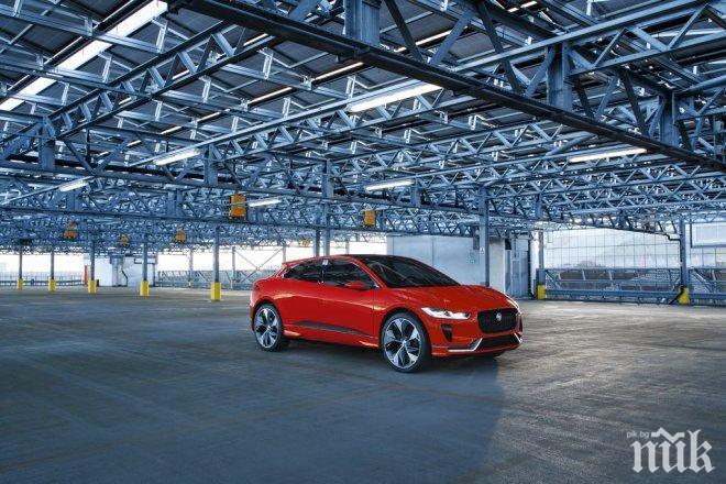 Електрически Ягуар стана кола на годината на изложението в Женева