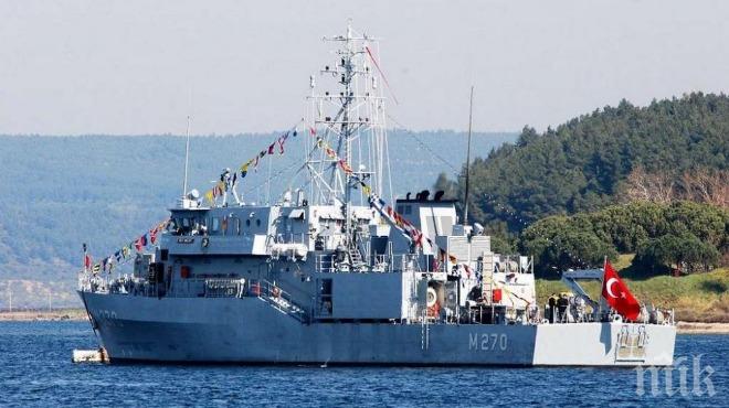 Русия и Турция правят съвместно бойно учение в Черно море