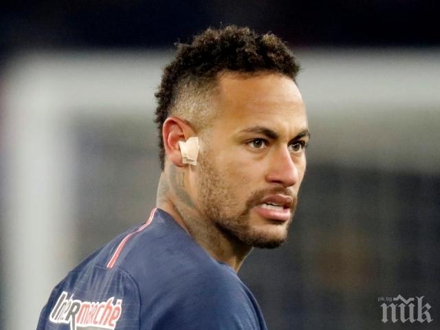 Неймар беснее срещу съдиите: Нач*кайте си го!