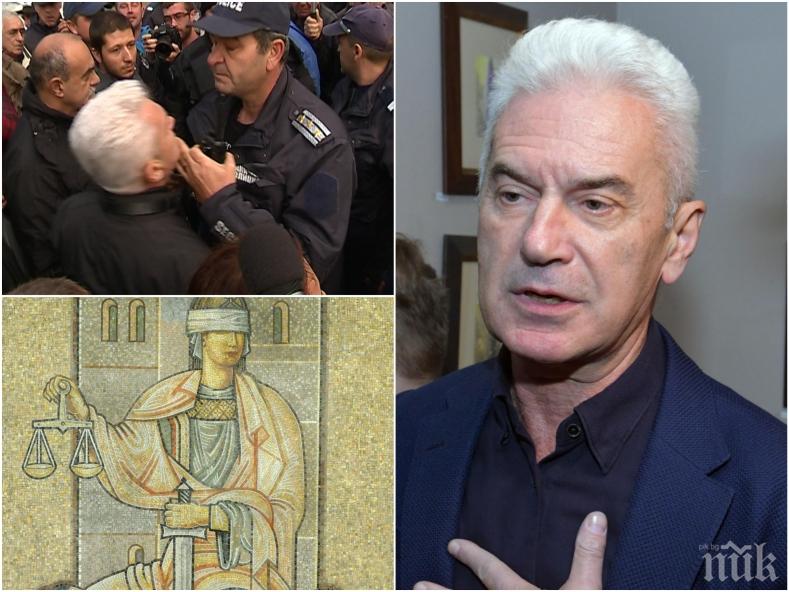 РОДНА ТЕМИДА: Висш полицай от СДВР съди Волен Сидеров за обида на професията - четири години делото се бави, защото не могат да открият лидера на Атака