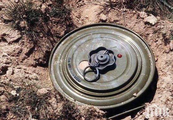 Откриха 9 противотанкови мини до жп линията Плевен-София