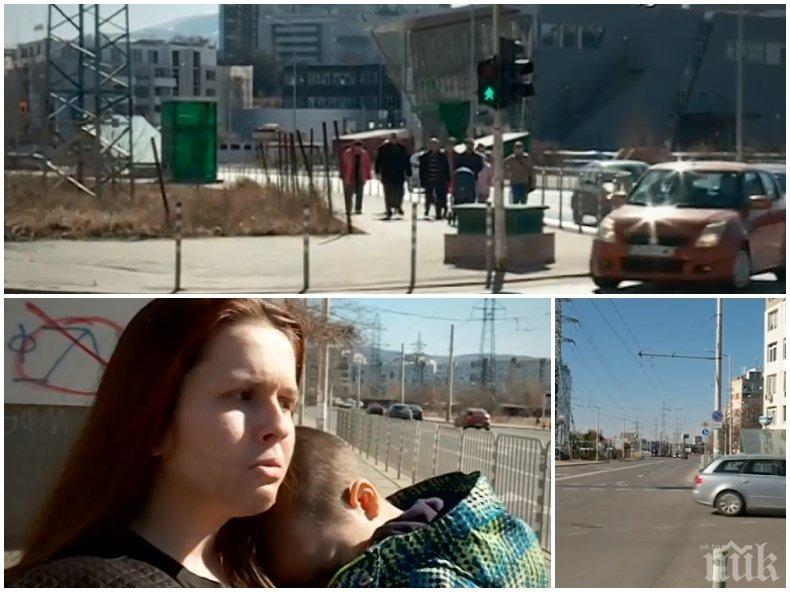 ИЗДИРВА СЕ: Шофьор помете дете на зелен светофар и избяга