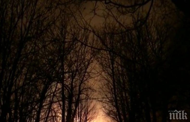 Силен вятър разпалва горски пожари в Испания