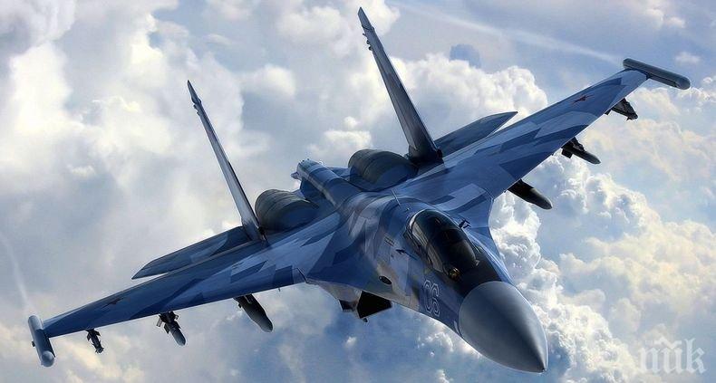 Руски изтребител Су-27 е прихванал американски разузнавателен самолет над Балтика