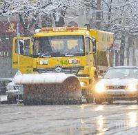Столична община изкара близо 120 снегорина заради лошото време