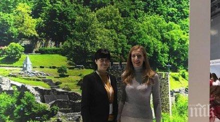 ангелкова срещна москва шефката асоциацията туроператорите русия