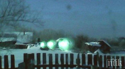 мистерия рускиня снима нло къщата