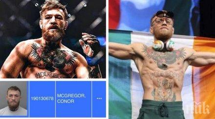 решетките арестуваха конър макгрегър маями