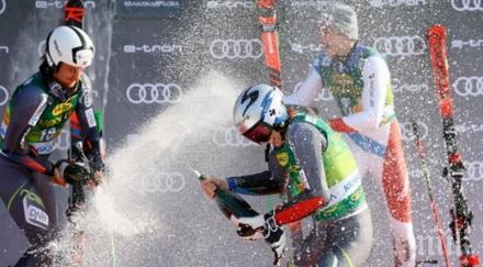 кристоферсен триумфира кранска гора