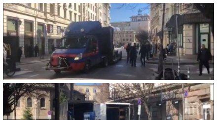 извънредно пик софия блокирана снимки филм улици затворени