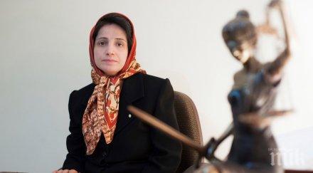 иранска адвокатка беше осъдена затвор 148 удара камшик