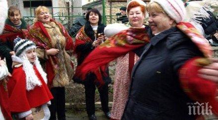 варненско село гонят зимата стар обичай