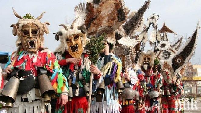 МАСКАРАД: Кукери наричат за здраве и берекет