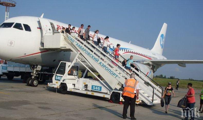 РИА „Новости”: България обмисля субсидиране на чартърни полети от Русия