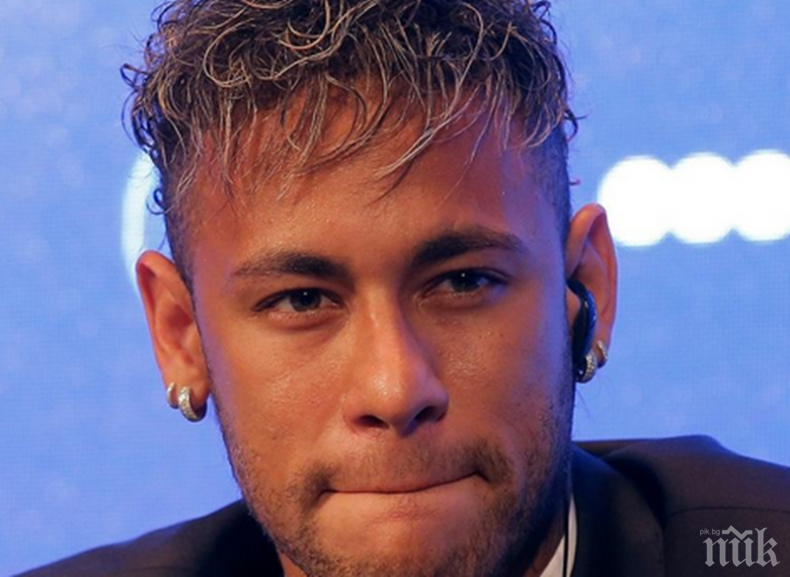 Розова драма със звездата Неймар