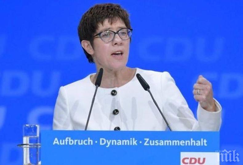 Германските консерватори отвръщат на плана на Еманюел Макрон за Европа