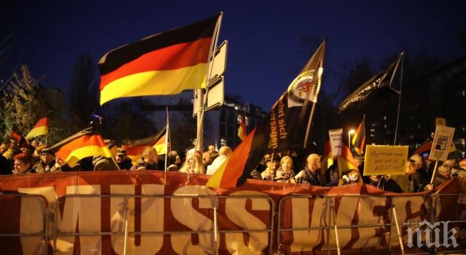 Стотици протестираха в германски град след убийството на млада жена от кандидат за убежище