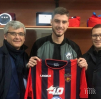 БРАВО: Андреа Христов с първи мач като титуляр в Серия 