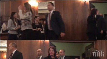 пик охранители тичат деси радева софийската опера вардят тоалетната ексклузивни кадри