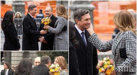 станахме смях президентът словения пусна викторина грандиозния гаф деси радева направи съпругата българския президент видео