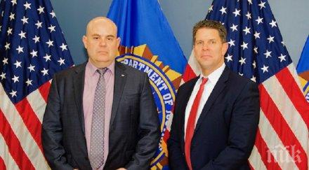 първо пик зам главният прокурор иван гешев разговаря заместник директора фбр дейвид боудич снимки