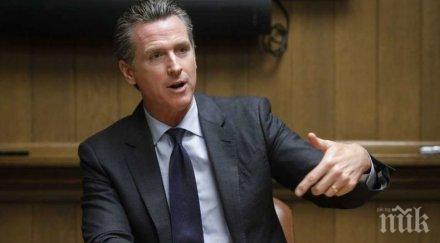 губернаторът калифорния навлече гнева доналд тръмп