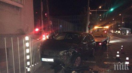 зрелищна катастрофа бургас снимки