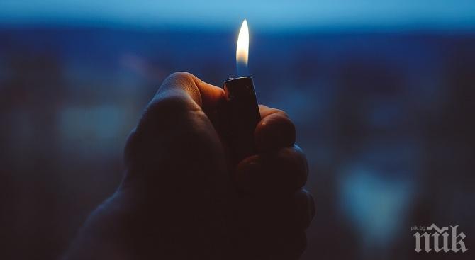Пиян китаец глътна запалка, едва не си взриви стомаха