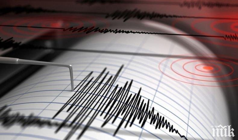 Земетресение с магнитуд 4.7 по Рихтер бе регистрирано на границата между Казахстан и Узбекистан