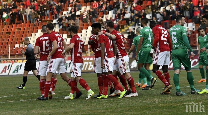 ЦСКА мина леко през Берое с 2:0 у дома