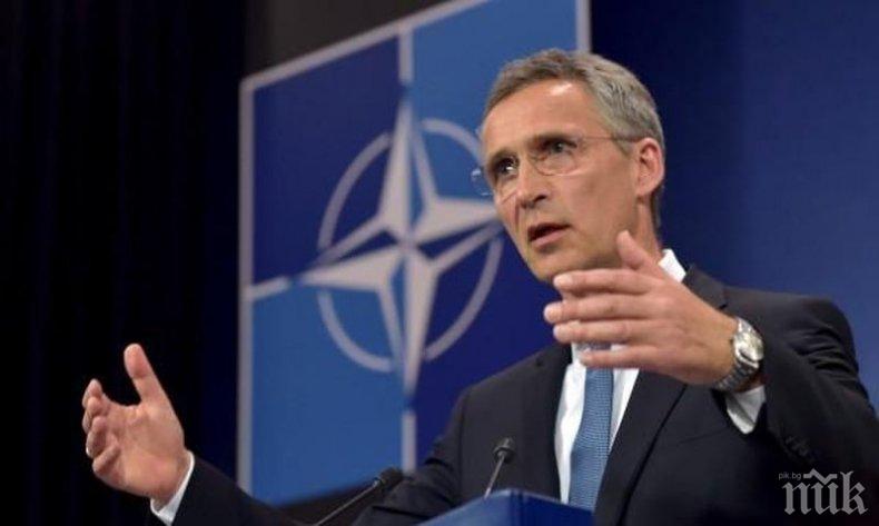 Столтенберг призна: НАТО няма позиция за Северен поток-2