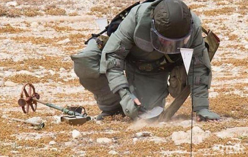 Екшън: Обезвредиха три мини в Санкт Петербург