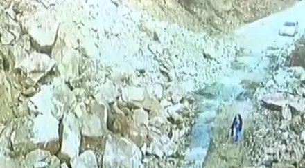 забравиха свлачището пътя смолян мадан