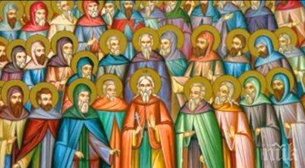 почит честваме паметта преподобните отци избити манастира свети сава