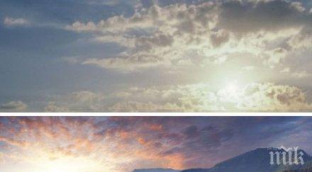 мартенски капризи редуват слънце облаци дъжд