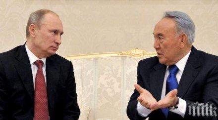 кремъл засекрети разговор путин подалия оставка назарбаев