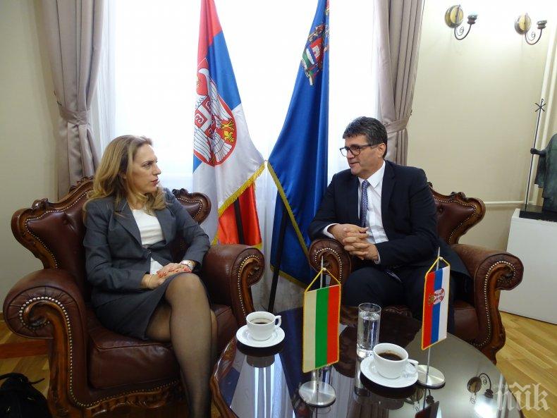 Вицепремиерът Марияна Николова и сръбският й колега Ляйч обсъдиха задълбочаването на икономическото сътрудничество

