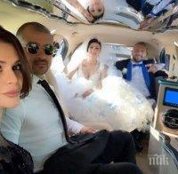 ПИЩЕН КУПОН: Софи Маринова блесна в синьо на сватбата с Гринго (ВИДЕО/СНИМКИ)