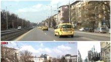 ИЗВЪНРЕДНО В ПИК TV! Такситата излязоха на протест - над 600 жълти коли задръстиха площад "Александър Невски" (ОБНОВЕНА/СНИМКИ)