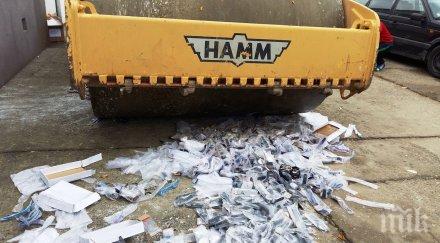 селски кмет яхна валяка ремонтира улици