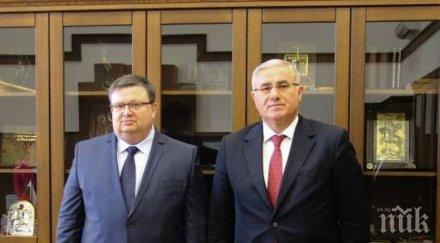 главният прокурор сотир цацаров посреща нас турския колега мехмет акарджа
