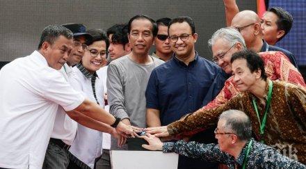 еуфория джакарта откриха първото метро