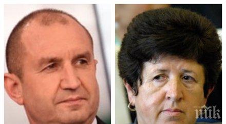 извънредно пик румен радев прие новата шефка цик иска честни прозрачни избори обновена