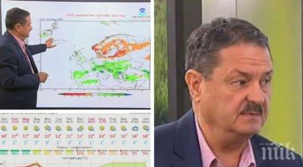 прогноза аванс топ климатологът проф георги рачев разкри радваме горещата пролет времето великден