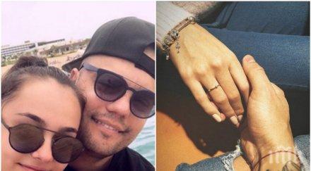 щастие рапърът кристо предложи брак моделка
