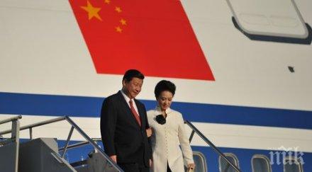 китайският президент пристигна посещение монако