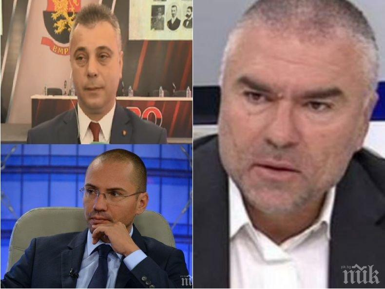 ГОРЕЩ СБЛЪСЪК! Марешки: Ангел Джамбазки ходи въоръжен! Юлиян Ангелов: Лидерът на Воля се държи като жълт вестник