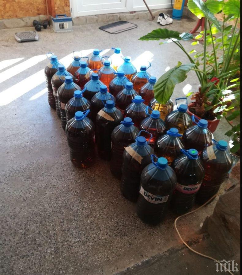 Спипаха половин тон алкохол в туристическа база във Варна (СНИМКИ)
