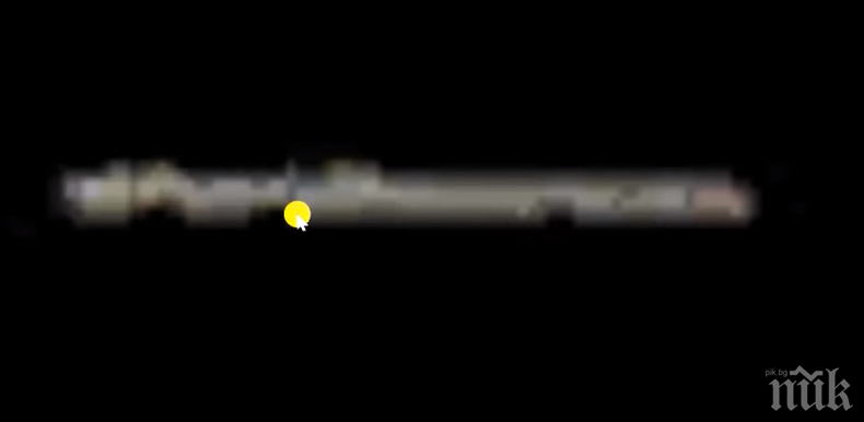 КОСМИЧЕСКА МИСТЕРИЯ: Огромен кораб лети край Земята (ВИДЕО)