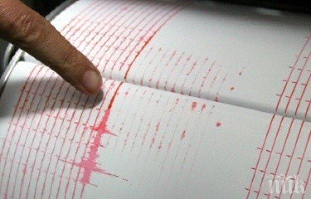 Земетресение с магнитуд 5.4 по Рихтер бе регистрирано в Индонезия